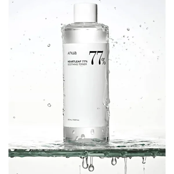 تونر تسکین دهنده و آبرسان 77% آنوا Heartleaf - Image 3