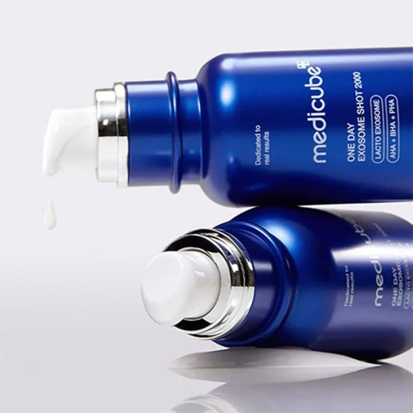 سرم کنترل منافذ و لایه بردار One Day اگزوزوم‌ شات مدی کیوب حجم 30ml - Image 3