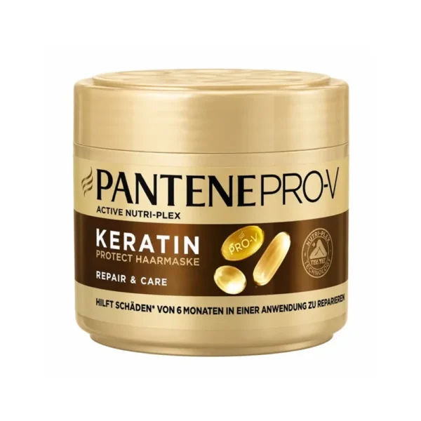 ماسک مو تقویت کننده پنتن مدل Keratin Protect Haarmaske حجم 300 میلی لیتر - Image 3