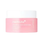 کرم کپسولی مرطوب کننده صورت مدیکیوب مدل pdrn pink collagen capsule مناسب برای انواع پوست حجم 55 میلی لیتر