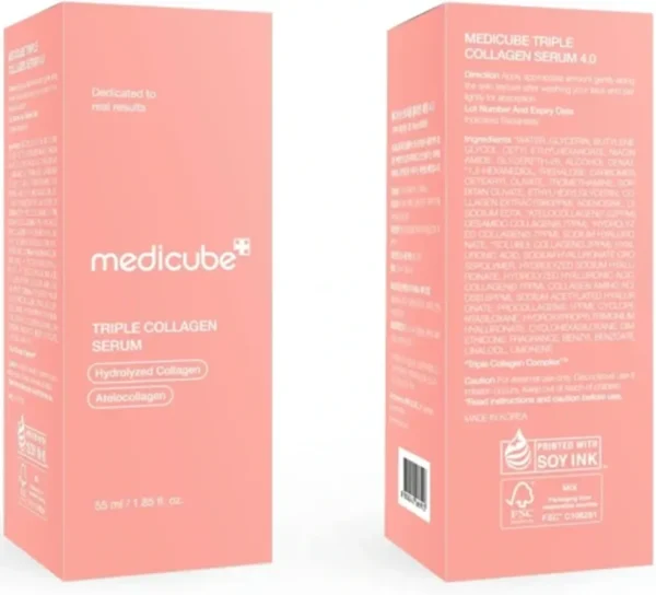 سرم جوانساز تریپل کلاژن Triple collagen مدی کیوب با حجم 55 میل - Image 5